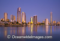 Surfers Paradise at twilight Photo - Gary Bell