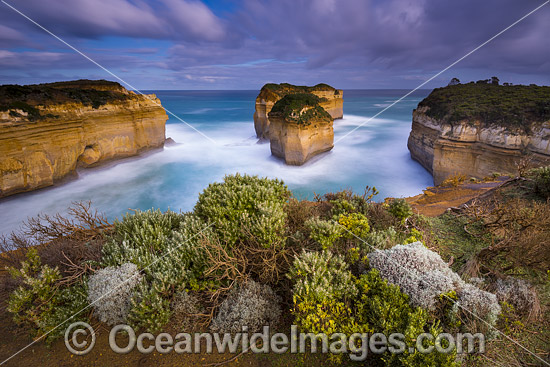 Port Campbell Limestone Stacks photo Port Campbell Limestone Stacks photo