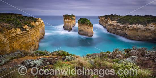 Port Campbell Limestone Stacks photo Port Campbell Limestone Stacks photo