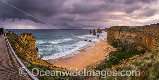 Storm over Twelve Apostles photo
