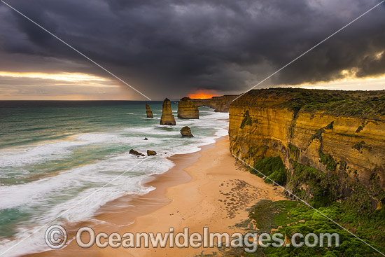 Storm over Twelve Apostles photo Storm over Twelve Apostles photo
