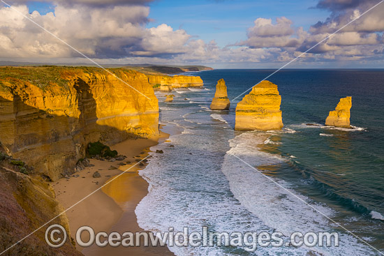Twelve Apostles at sunset photo