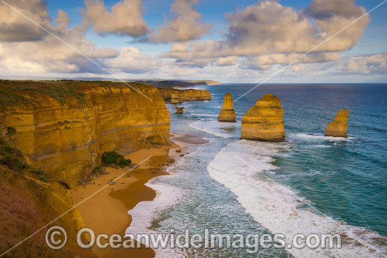Twelve Apostles at sunset photo