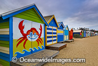Brighton Beach Boatsheds Photo - Gary Bell