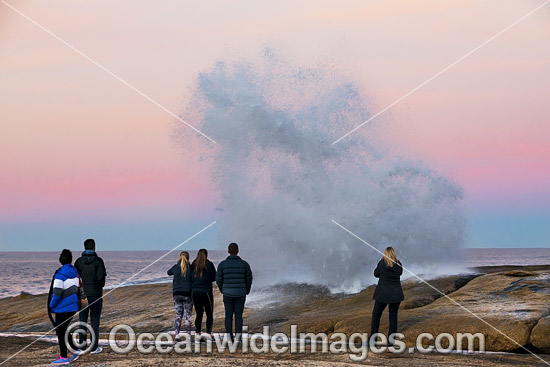 Blow Hole Bicheno Tasmania photo Blow Hole Bicheno Tasmania photo