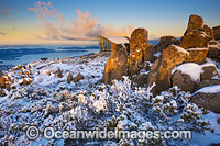 Mount Wellington with snow Photo - Gary Bell