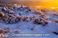 Mount Wellington at sunrise Photo - Gary Bell