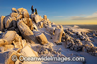 Mount Wellington with snow Photo - Gary Bell