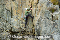 Rock Climbers Frecyenit National Park Photo - Gary Bell