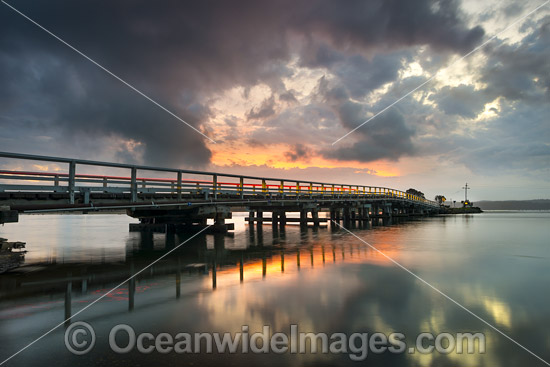 Wallaga Lake and Bridge photo