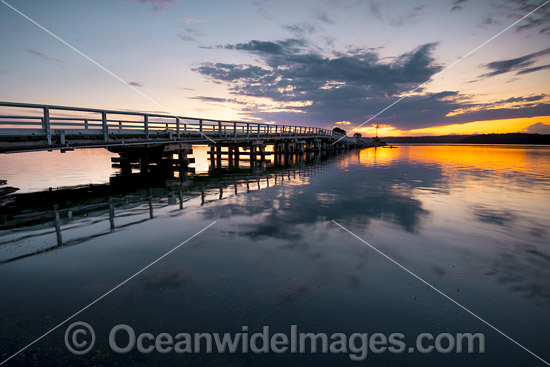 Wallaga Lake and Bridge photo Wallaga Lake and Bridge photo