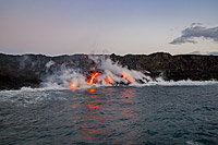 Volcano Lava flow Photo - David Fleetham