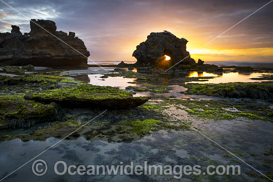 Sunset at Bridgewater Bay photo