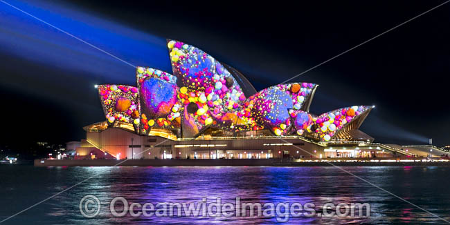 Sydney Opera House Vivid photo Sydney Opera House Vivid photo