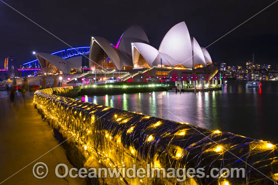 Opera House Vivid photo