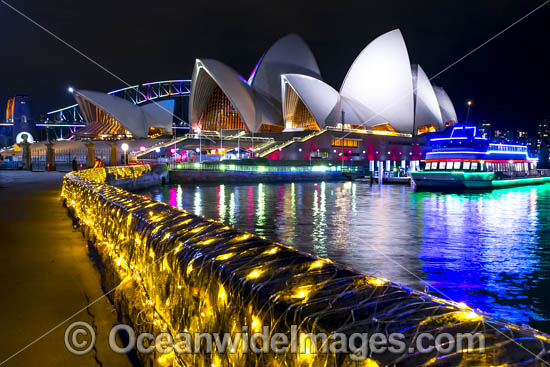 Opera House Vivid photo