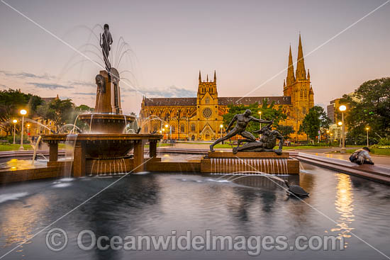 Archibald Fountain Sydney photo