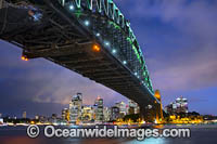 Vivid Sydney Harbour Bridge Photo - Gary Bell