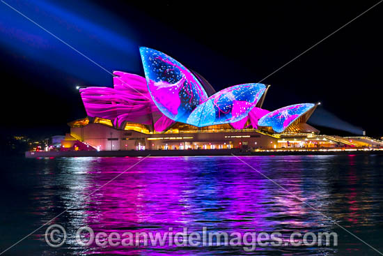 Vivid Sydney Opera House photo
