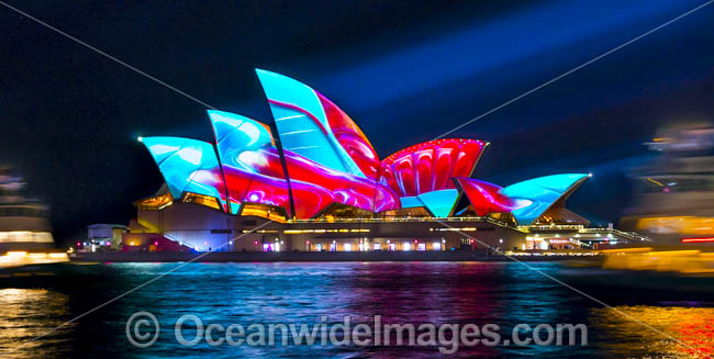 Vivid Sydney Opera House photo