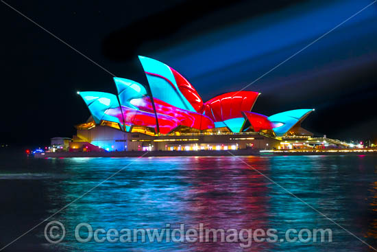 Sydney Opera House Vivid photo