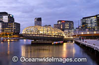 Web Bridge Melbourne Photo - Gary Bell