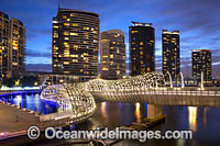 Web Bridge Melbourne Photo - Gary Bell