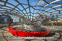 Web Bridge Melbourne Photo - Gary Bell
