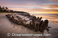 Historic Shipwreck Woolgoolga Photo - Gary Bell