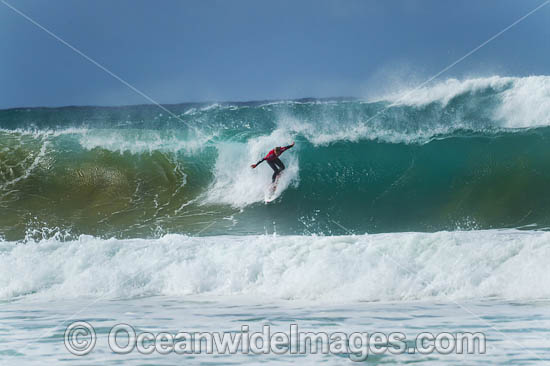 Surfer at Sawtell photo
