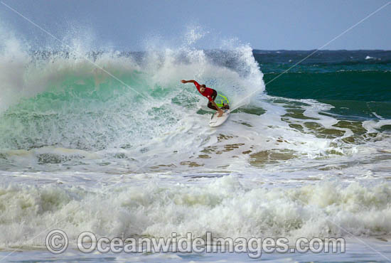 Surfer at Sawtell photo