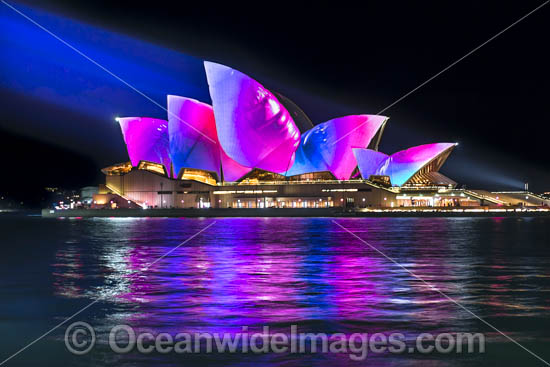 Sydney Opera House Vivid photo