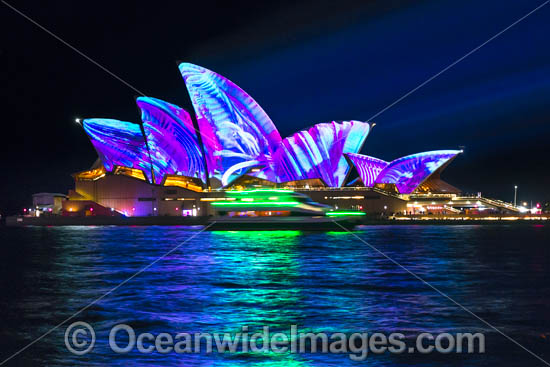 Sydney Opera House Vivid photo