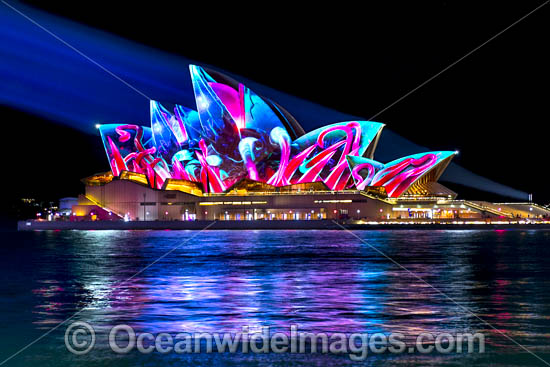 Vivid Sydney Opera House photo Vivid Sydney Opera House photo