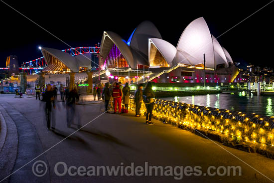 Opera House Vivid photo