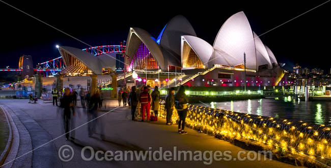 Opera House Vivid photo