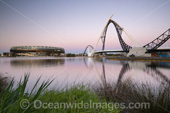 Matagarup Bridge Perth photo