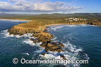 Moonee Headland aerial Photo - Gary Bell