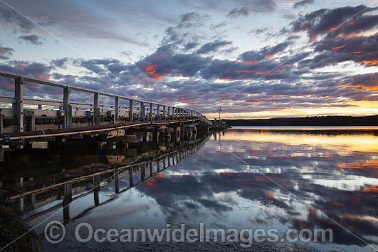 Wallaga Lake and Bridge photo Wallaga Lake and Bridge photo