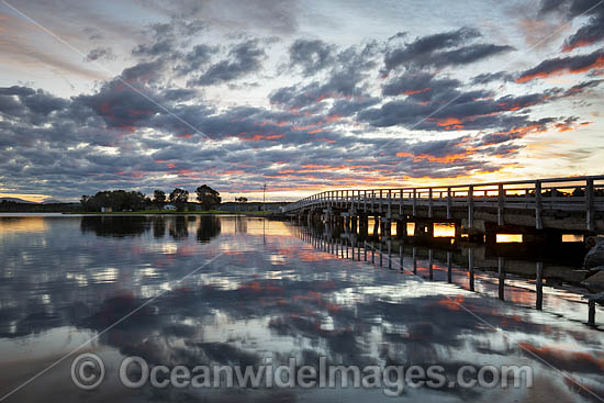 Wallaga Lake and Bridge photo Wallaga Lake and Bridge photo