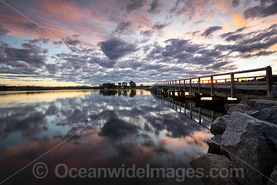 Wallaga Lake and Bridge photo Wallaga Lake and Bridge photo