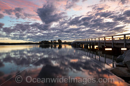 Wallaga Lake and Bridge photo Wallaga Lake and Bridge photo
