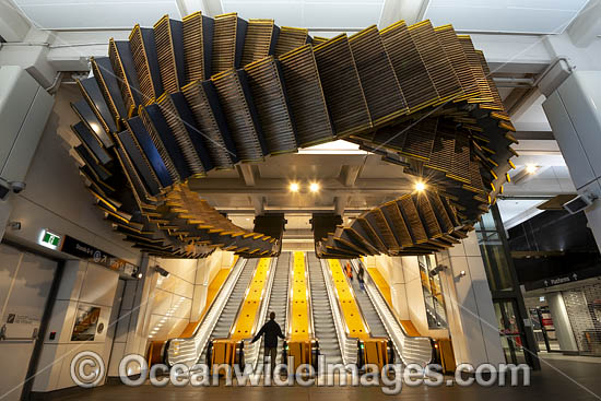 Wynyard Station Sydney photo