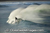 Surfer riding waves Photo - Gary Bell
