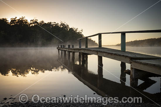 Misty Wallaga Lake photo Misty Wallaga Lake photo