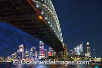 Vivid Sydney Harbour Bridge Photo - Gary Bell