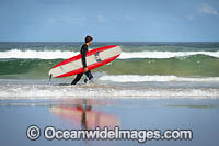 Surfer Emerald Beach Photo - Gary Bell
