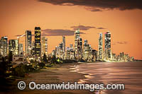 Surfers Paradise sunset Photo - Gary Bell