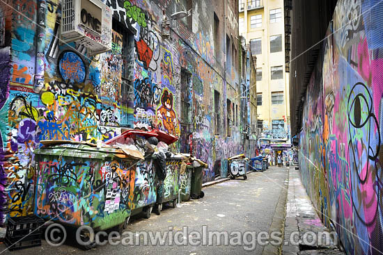 Hosier Lane Melbourne photo Hosier Lane Melbourne photo