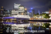 Web Bridge Melbourne Photo - Gary Bell